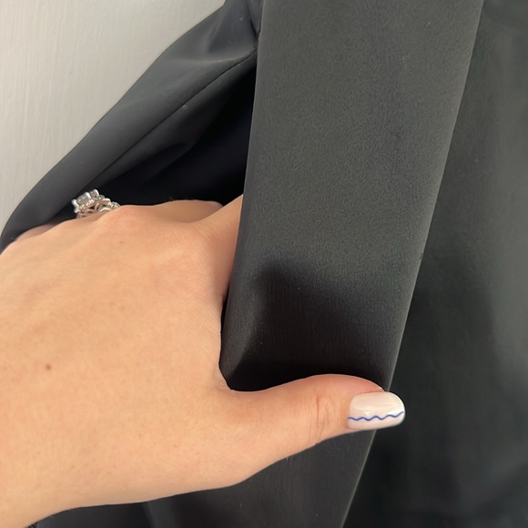 Bebe Black Mesh Front Mini Dress (read description) - Picture 7 of 10